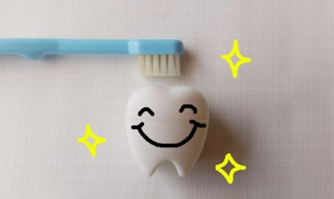 歯と歯ブラシ